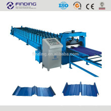 Corrugated sheet roll former galvanized aluminum metal wall milling colored steel cold roll forming machine for steel roof wall
